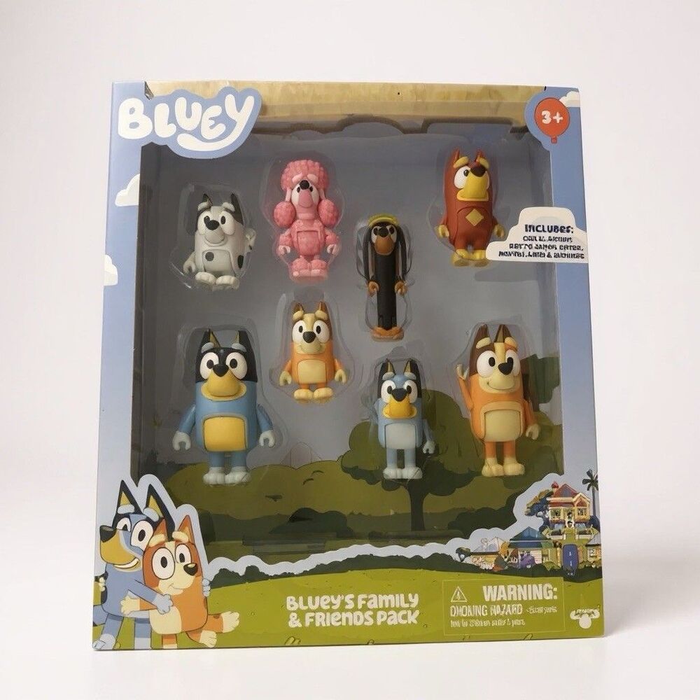 Bluey Family and Friends Pack‎ NEW 3+ Bluey